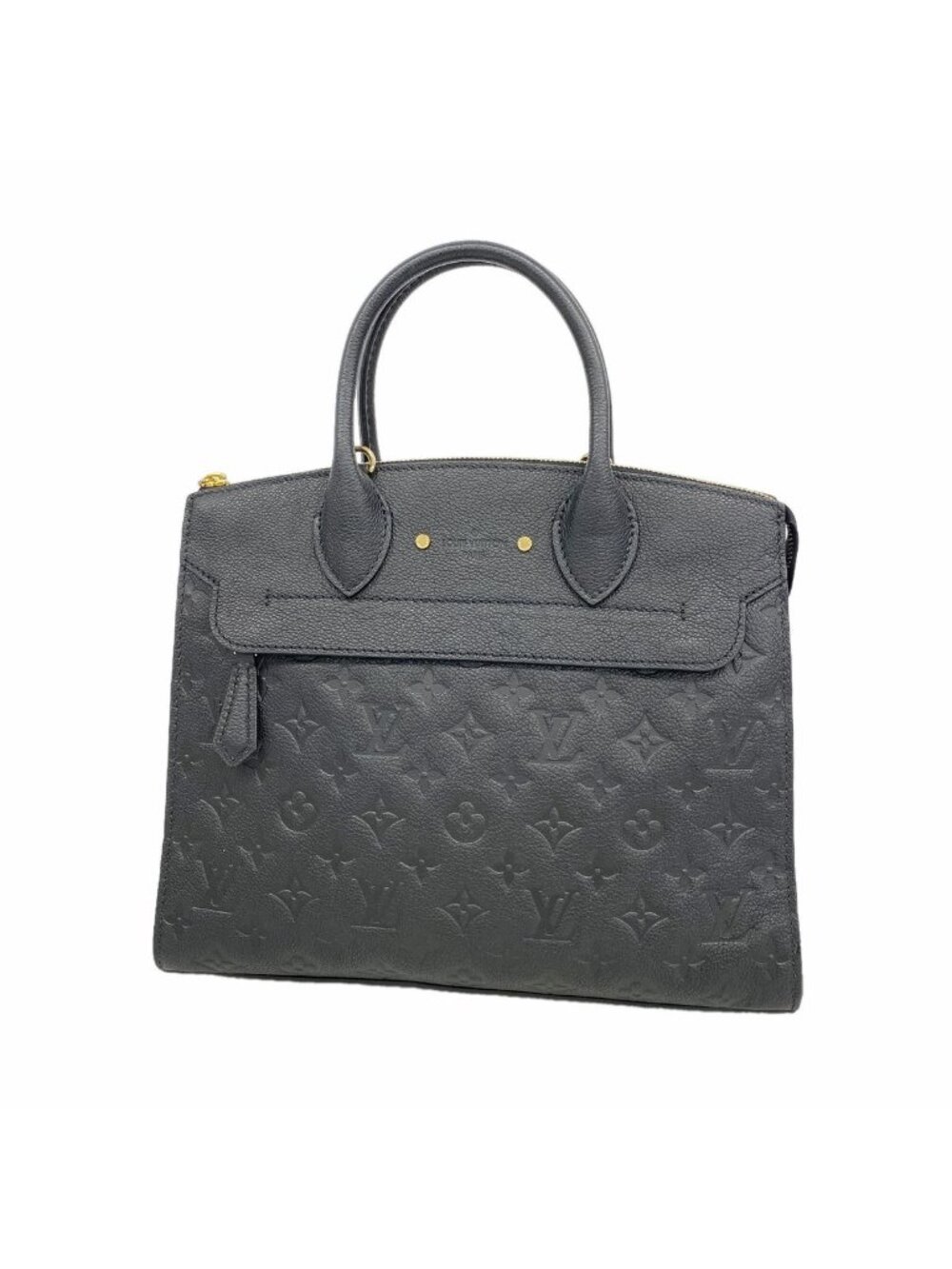 Louis Vuitton Handbag Monogram Empreinte Pont Neuf MM Noir